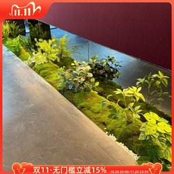 Simulated Green Plant Combination Long Strip Landscaping Indoor Entrance Corner Flower Trough Plant Decoration Shopping Mall Window Moss Ornaments Simulated Green Plant Combination Long Strip Landscaping Indoor Entrance Corner Flower Trough Plant Decoration Shopping Mall Window Moss Ornaments