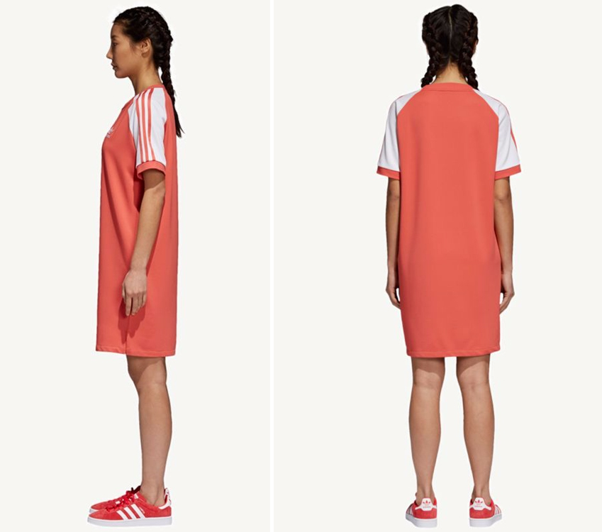 Adidas三叶草 女款短袖连衣裙 Adidas三叶草 女款短袖连衣裙