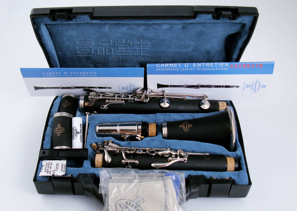 【1860.00元】w原装正品 黑管 单簧管法国 buffet(布菲)b16型号 降b调