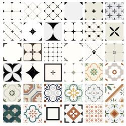French Popular Retro Tile 400*400 Bathroom Kitchen Bathroom Tile Restaurant Balcony Garden Wall Floor Tile French Popular Retro Tile 400*400 Bathroom Kitchen Bathroom Tile Restaurant Balcony Garden Wall Floor Tile