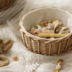 Willow storage basket shopping storage basket willow weaving fruit basket carriage basket vegetable blue picnic basket storage basket egg basket Willow storage basket shopping storage basket willow weaving fruit basket carriage basket vegetable blue picnic basket storage basket egg basket