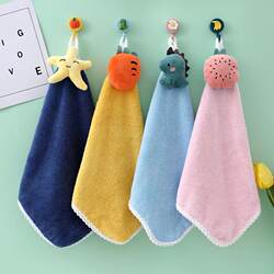 Hanging hand towels, kitchen towels are not absorbent Hanging hand towels, kitchen towels are not absorbent