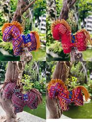 Guangxi Intangible Cultural Heritage Zhuang Brocade Pony 2026 Animal Year Mascot Pendant Gift Souvenir Pony Guangxi Intangible Cultural Heritage Zhuang Brocade Pony 2026 Animal Year Mascot Pendant Gift Souvenir Pony