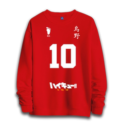 Wolun Story of Sports Round Collar Sweatshirt Wolun Story of Sports Round Collar Sweatshirt