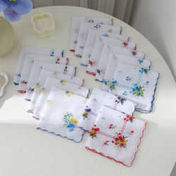 Zeluo Handkerchief Portable Thin Women's Printed Hand Towel Old-Fashioned Antique Sweat Towel Pure Cotton Handkerchief Small Square Towel Refreshing Zeluo Handkerchief Portable Thin Women's Printed Hand Towel Old-Fashioned Antique Sweat Towel Pure Cotton Handkerchief Small Square Towel Refreshing