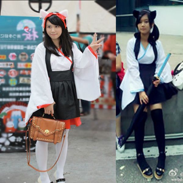 Женский костюм для косплея Cat shaking maid shop COSPLAY Женский костюм для косплея Cat shaking maid shop COSPLAY