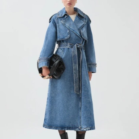 Binbin Home ~ Australian single high duan synchronous denim clothes loose windbreaker retro old denim windbreaker high quality Binbin Home ~ Australian single high duan synchronous denim clothes loose windbreaker retro old denim windbreaker high quality