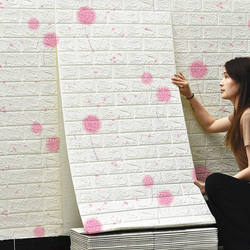Self-Adhesive Wallpaper for Home Use, Waterproof and Moisture-Proof, 3D Stereo Wall Stickers, Wallpaper for Bedroom, Cozy and Trendy Background Wall Decoration Self-Adhesive Wallpaper for Home Use, Waterproof and Moisture-Proof, 3D Stereo Wall Stickers, Wallpaper for Bedroom, Cozy and Trendy Background Wall Decoration