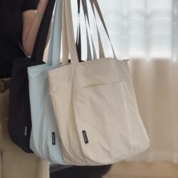 New Original Lightweight Japanese and Korean Style Eco-Friendly Simple Commuter Shoulder Casual Versatile Student Class Polyester Tote Bag New Original Lightweight Japanese and Korean Style Eco-Friendly Simple Commuter Shoulder Casual Versatile Student Class Polyester Tote Bag