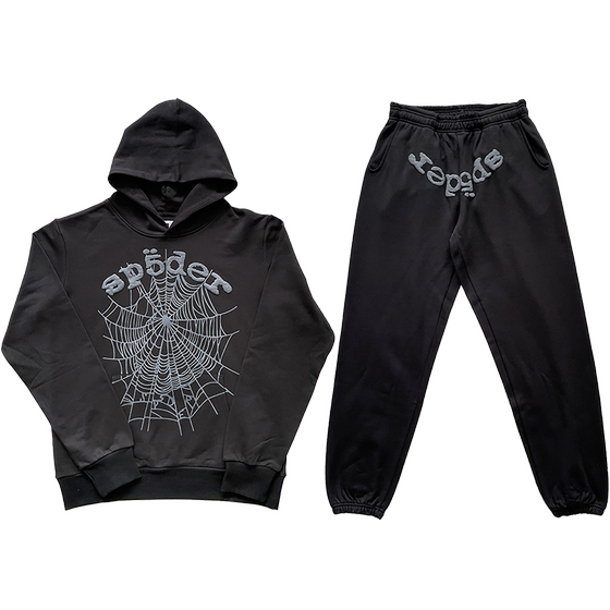 Sp5der 5555555 Hoodies Classic Spider-Web Print Men and Women Casual Hooded Sweatshirt Trousers Set
Sp5der 5555555 Hoodies Classic Spider-Web Print Men and Women Casual Hooded Sweatshirt Trousers Set