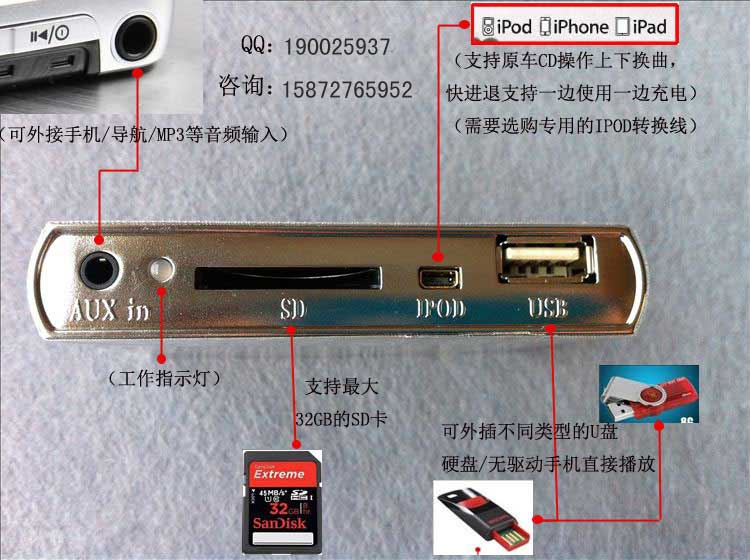 20元】哈咪h107数码碟盒 景程 凯越6碟 索尼 阿尔派比亚迪f3 sd车载