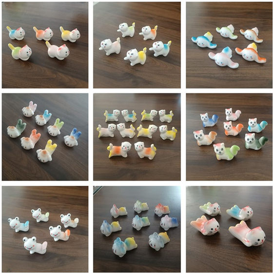 Ceramic kitten craft ornaments Home office pen holder chopstick stand gardening flower pot fish tank cake animal decoration
Ceramic kitten craft ornaments Home office pen holder chopstick stand gardening flower pot fish tank cake animal decoration