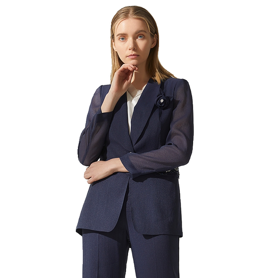 Hailansi Sherui women's suit breathable suit elegant temperament. S222JK13 in the same style as the mall
Hailansi Sherui women's suit breathable suit elegant temperament. S222JK13 in the same style as the mall
