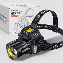 Ultra-bright night fishing induction miner's lamp UB rechargeable emergency head-mounted outdoor lighting portable and rechargeable Ultra-bright night fishing induction miner's lamp UB rechargeable emergency head-mounted outdoor lighting portable and rechargeable
