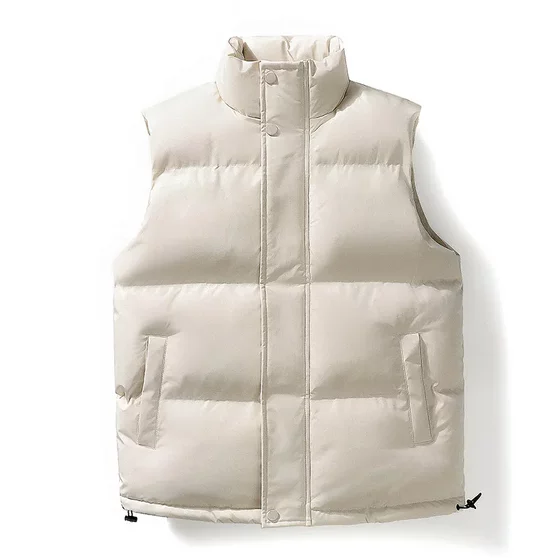 Casual cotton vest men's spring and autumn youth slim thick warm vest down cotton vest jacket top
Casual cotton vest men's spring and autumn youth slim thick warm vest down cotton vest jacket top