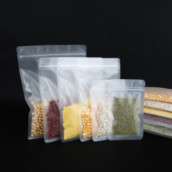 Frosted Self-Sealing Bags with Ribbed Flat Bottom, Thickened 10G-500G, High-End Baking Food and Snack Packaging Bags,  Pieces, 100 Pieces Frosted Self-Sealing Bags with Ribbed Flat Bottom, Thickened 10G-500G, High-End Baking Food and Snack Packaging Bags,  Pieces, 100 Pieces