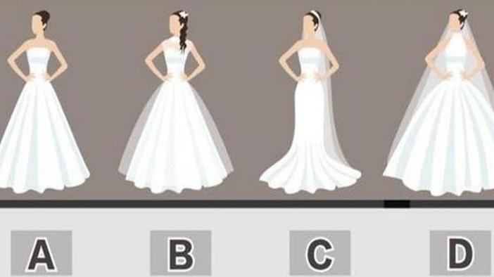 以下婚纱你喜欢哪件？测你是什么样的女生