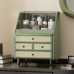 Storage Box for Cosmetics 2025 New Model Desktop High-End Dressing Table Skincare Dustproof Makeup Box Cabinet Shelf Storage Box for Cosmetics 2025 New Model Desktop High-End Dressing Table Skincare Dustproof Makeup Box Cabinet Shelf