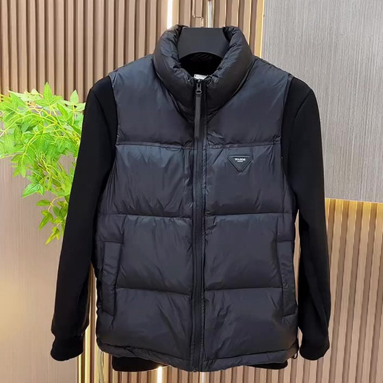 Simple and versatile trendy vest for men in winter stand-up collar for men in men's fashionable sleeveless high-end black jacket
Simple and versatile trendy vest for men in winter stand-up collar for men in men's fashionable sleeveless high-end black jacket
