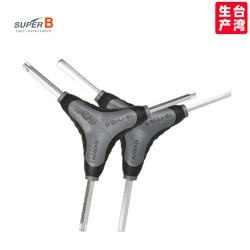Taiwan Baozhong Super B Bicycle Repair Tool Three-Prong Y-Shaped Hexagonal Torx Wrench Tb-Y05 Taiwan Baozhong Super B Bicycle Repair Tool Three-Prong Y-Shaped Hexagonal Torx Wrench Tb-Y05