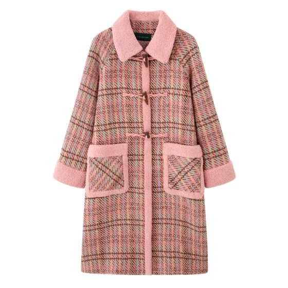 Wancaoyi authentic domestic purchasing new checkered coat mid-length thermal jacket D08630451
Wancaoyi authentic domestic purchasing new checkered coat mid-length thermal jacket D08630451