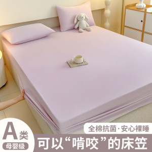 Bed cover pure cotton 100 all-cotton A-class mother-child grade bed cover mattress protection cover single piece all-inclusive sheet 2025 new model 
Bed cover pure cotton 100 all-cotton A-class mother-child grade bed cover mattress protection cover single piece all-inclusive sheet 2025 new model