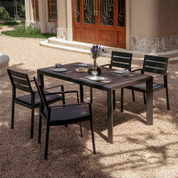 Outdoor All-Aluminum Tables and Chairs for Courtyard, Simple Villa, Open-Air Garden, Leisure Balcony, Café, and Homestay Outdoor All-Aluminum Tables and Chairs for Courtyard, Simple Villa, Open-Air Garden, Leisure Balcony, Café, and Homestay