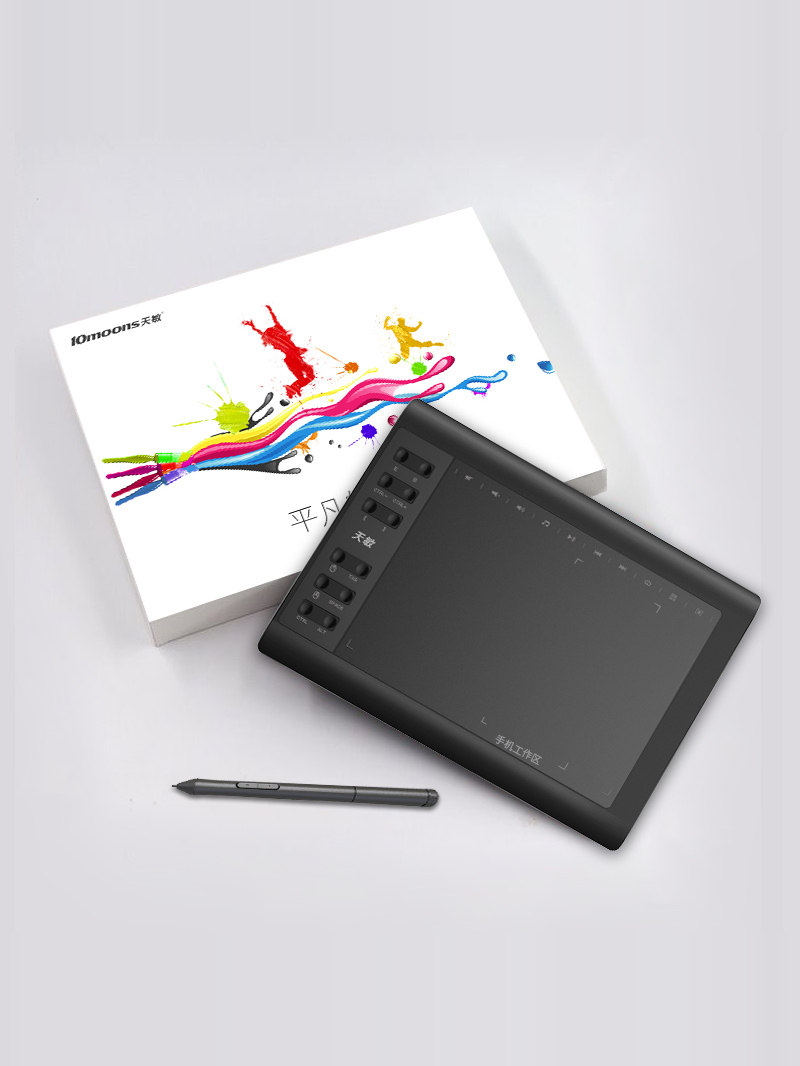 10moons G10 Digital Drawing Board USB Handwriting Pad for PC