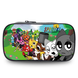 Rhythm Box Elementary School Pencil Case Game Peripheral Children's Pencil Bag Campus Boys and Girls Stationery Box Storage Rhythm Box Elementary School Pencil Case Game Peripheral Children's Pencil Bag Campus Boys and Girls Stationery Box Storage