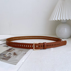 No-Punch Belt for Women, Student Retro Versatile Belt for Jeans, Dress Pants, Waist-Cinching Belt, Wide Black Genuine Leather Belt No-Punch Belt for Women, Student Retro Versatile Belt for Jeans, Dress Pants, Waist-Cinching Belt, Wide Black Genuine Leather Belt