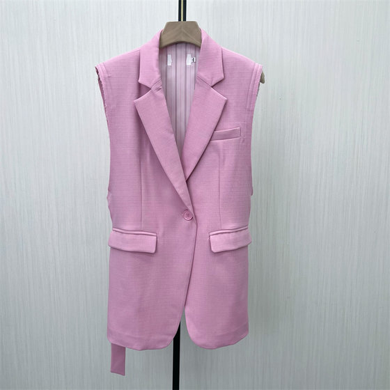 True love 2024 autumn new suit vest women fashionable wear commuter versatile casual vest jacket 2792
True love 2024 autumn new suit vest women fashionable wear commuter versatile casual vest jacket 2792