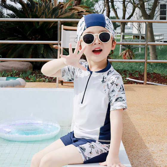 Children's swimsuits, boys' swimsuits, 2025 new boy split swimsuits, summer surfing suits, handsome and fashionable
Children's swimsuits, boys' swimsuits, 2025 new boy split swimsuits, summer surfing suits, handsome and fashionable