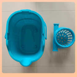 Thickened hand-pressed mop bucket, large household squeezing bucket, wringing bucket, mopping bucket, twisting bucket with pulley Thickened hand-pressed mop bucket, large household squeezing bucket, wringing bucket, mopping bucket, twisting bucket with pulley