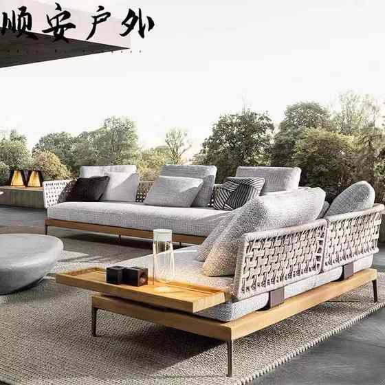 Outdoor rattan sofa patio outdoor leisure terrace balcony hotel waterproof sun designer rattan chair teak furniture
Outdoor rattan sofa patio outdoor leisure terrace balcony hotel waterproof sun designer rattan chair teak furniture