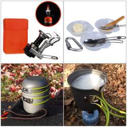 Popular outdoor products, picnic cookware, portable camping pot set for 1-2 people, camping pot set Popular outdoor products, picnic cookware, portable camping pot set for 1-2 people, camping pot set