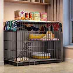 Cat Cage Villa with Integrated Toilet, Extra Large Free Space, Foldable Pet Cat House, Dedicated for Home Use Indoors Cat Cage Villa with Integrated Toilet, Extra Large Free Space, Foldable Pet Cat House, Dedicated for Home Use Indoors