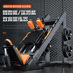 Thigh supine pedal trainer, gym commercial inverted pedal and smooth pedal all-in-one machine, leg strength training oblique pedal machine Thigh supine pedal trainer, gym commercial inverted pedal and smooth pedal all-in-one machine, leg strength training oblique pedal machine