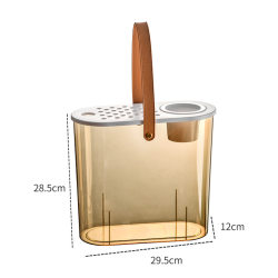 Oval tea water waste water gap complete set of tea set Oval tea water waste water gap complete set of tea set