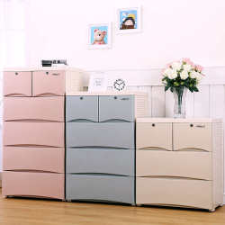 Factory direct sales drawer-type plastic storage cabinets household multi-layer floor-type storage cabinets plastic wardrobe organizing cabinets Factory direct sales drawer-type plastic storage cabinets household multi-layer floor-type storage cabinets plastic wardrobe organizing cabinets