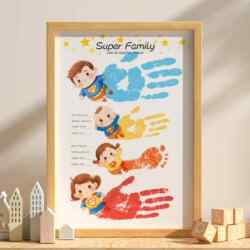 One-year-old handprints and footprints, full moon and 100-day handprints and footprints souvenirs, baby handprints and footprints One-year-old handprints and footprints, full moon and 100-day handprints and footprints souvenirs, baby handprints and footprints