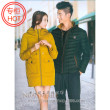 暖美佳2014冬季新款 暖媄佳羽绒服九成品半成品女长袖中长高清图片