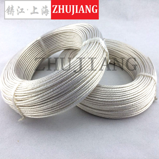 FF46 2 Teflon Silver Plated High Temperature Wire 0 75 Square 19 0