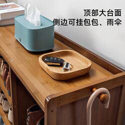 Shoe cabinet household doorway economical entrance cabinet new 2023 hot style multi-story aisle storage solid wood shoe rack Shoe cabinet household doorway economical entrance cabinet new 2023 hot style multi-story aisle storage solid wood shoe rack