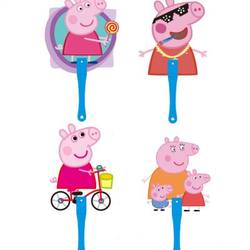 Advertising fan custom pp plastic promotion gift round fan cartoon small fan custom middle handle 1000 printing LOGO Advertising fan custom pp plastic promotion gift round fan cartoon small fan custom middle handle 1000 printing LOGO