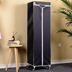 Tang Tang Fu Cabinet Simple Oxford Cloth Wardrobe 55cm Long and 55cm Deep Single Small Mini Student Dormitory Hanging Wardrobe Tang Tang Fu Cabinet Simple Oxford Cloth Wardrobe 55cm Long and 55cm Deep Single Small Mini Student Dormitory Hanging Wardrobe