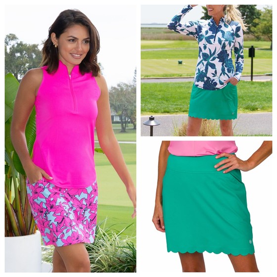 Golf women's summer and autumn sleeveless polo shirts, culottes, anti-exposure skirts, golf uniforms, quick-drying sports large sizes, breathable Golf women's summer and autumn sleeveless polo shirts, culottes, anti-exposure skirts, golf uniforms, quick-drying sports large sizes, breathable