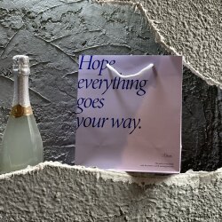 ins Romantic Infinite Series Literary Blessing Handheld Gift Bag Valentine's Day Birthday Gift Packaging Storage Bag ins Romantic Infinite Series Literary Blessing Handheld Gift Bag Valentine's Day Birthday Gift Packaging Storage Bag