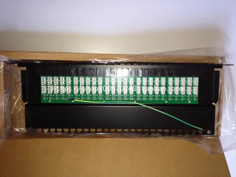 Купить Коммутационный щит 50 портов панель Телефонная разводка голос ...