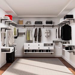 Clothing Dressing Room Bedroom Walk-In Closet Open Solid Wood Wardrobe Storage Room Storage Rack Wall-Mounted Wardrobe Hanging Rack Clothing Dressing Room Bedroom Walk-In Closet Open Solid Wood Wardrobe Storage Room Storage Rack Wall-Mounted Wardrobe Hanging Rack