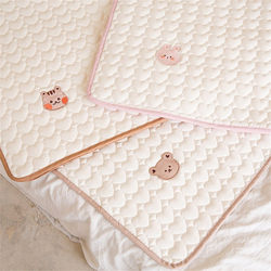 ins Korean Baby Diaper Pad Newborn Baby Waterproof Washable Cotton Breathable Bed Bed Sheets Multi-Functional Kidsren's Mattress ins Korean Baby Diaper Pad Newborn Baby Waterproof Washable Cotton Breathable Bed Bed Sheets Multi-Functional Kidsren's Mattress